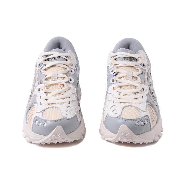 Li Ning 2021 Spring Summer Paris Fashion Week Show Edition Lijun Ace 2 Durable Comfortable Sneakers Women Sneakers Apricot Gray ARHR092-3