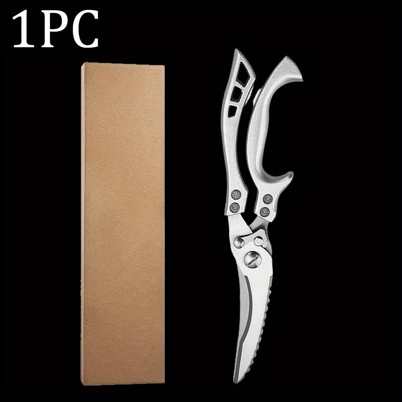 1 PC/3 PCS Stainless Steel Ultra-Sharp Kitchen Scissor for Meat Poultry Fish Cooking Boning Knife Tool