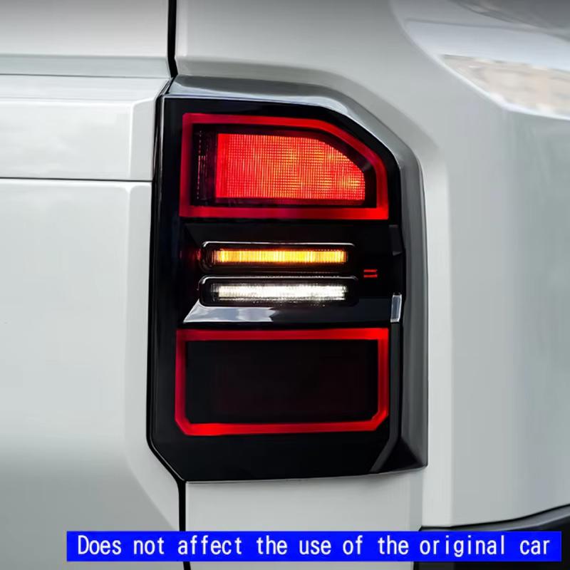 Car Tail Light Frame Rear Lamp Cover For Toyota Prado LC250 2024 Brake Light Decorative Cover