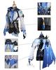 [Excellent Quality] Eula Lawrence Cosplay Costume with Wig, Knights of Favor, Genshin Impact, Adult Costume, School Festival, Event, Stage Outfit (Eul