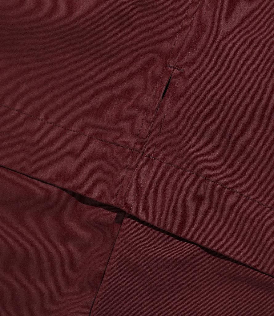 NICEGHOSTCLUB Layered Skirt Chino Pants_Burgundy(Ng2Ffupa10A)