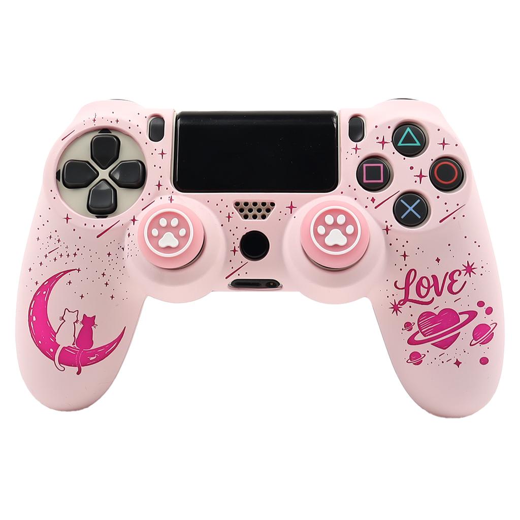 Soft Silicone Control Shell Skin for Playstation 4 Console Controller Case Gamepad Cover Housing for PS4 Slim Pro Joystick Case