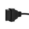 12 Pin OBD1 To 16 Pin   Adapter Cable, ABS Plastic Diagnostic Connector, , Fits Cars After 1996, 12 Pin To   16 Pin Converter, 1 for OBD1 12 Pi