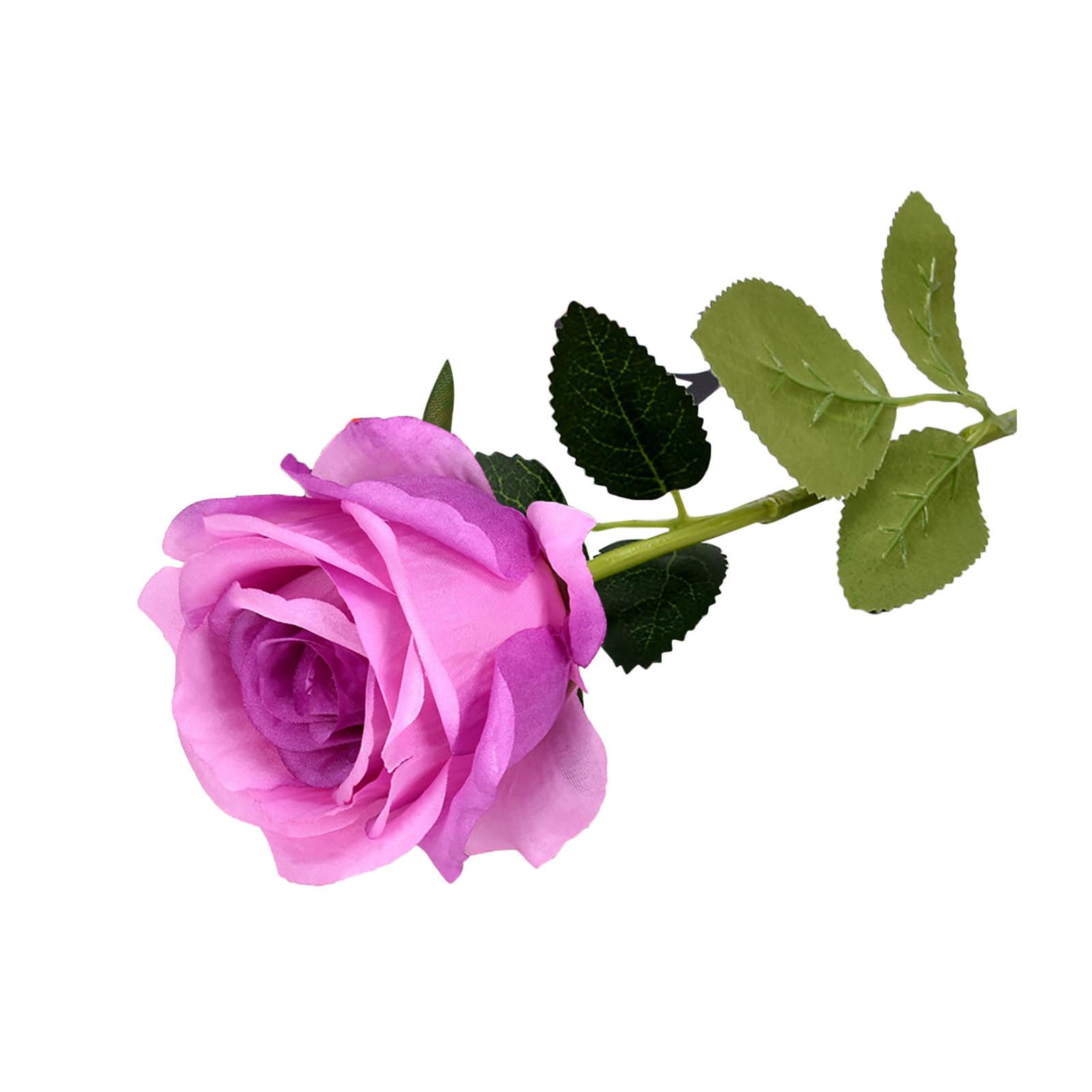 

Искусственные цветы розы, ветки растений, фестиваль, свадьба, украшение дома фиолетовый