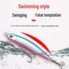 Little Silver Sinking Pencil Lure 3.2g: Long-Cast Wobbling Artificial Bait for Freshwater Fishing
