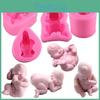 Formy Formička Dětská Silikonová 3D Fondant Čokoláda Cukroví Formička Zdobení Dortů Pekárenské Nástroje