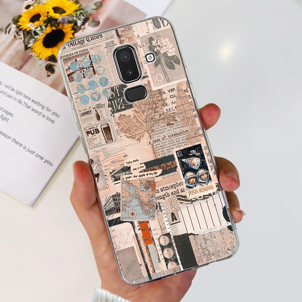 Case for Samsung Galaxy J8 2018 Case Silicon Back Cover for Samsung J8 2018 J810 Funda for Samsung J8 2018 Phone Case Clear Etui