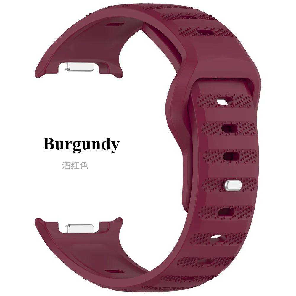 Silicone Strap For Samsung Galaxy Watch 9 40mm 44mm Bracelet Wristband for Galaxy Watch 8 40mm 44mm Classic 46mm Accessories Strap