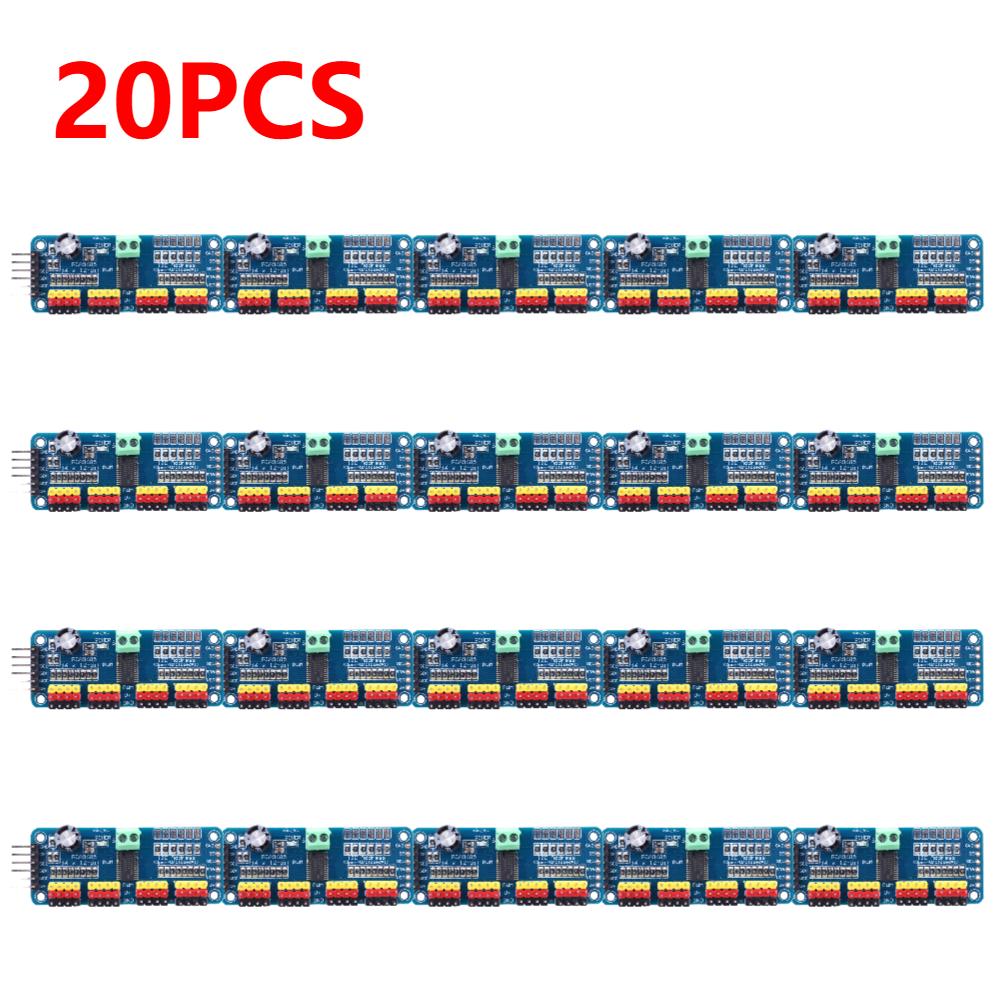 1-50X PCA9685 Driver Module IIC Interface 16 Channel 12-Bit PWM Servo Motor Driver Board Controller for Arduino Robot
