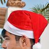 10 Weihnachtsmannmützen, Weihnachts-Erwachsenenhüte, Weihnachts-Feiertagshüte, Weihnachtshüte