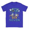 67 Six Seven 67 For Unisex Unisex T Shirt Steal Brainrot Gaming Meme Tees Short Sleeve Round Collar Tshirt 100 Cotton Clothes