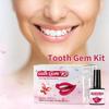 Tooth Jewelry Kit - DIY Jewelry Kit With Sparkling Crystals, Self-Application Fashion Teeth For Women & Men