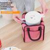 Oxford Cloth Aluminum Foil Thick Lunch Bag Portable Insulated Bento Lunch Bag