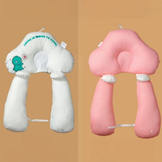 Wedge Pillow for Newborn Ergonomic Baby Sleeping Pillow Prevents Flat Head Adjustable Soothing Pillow for Proper Alignment And Pressure Relief