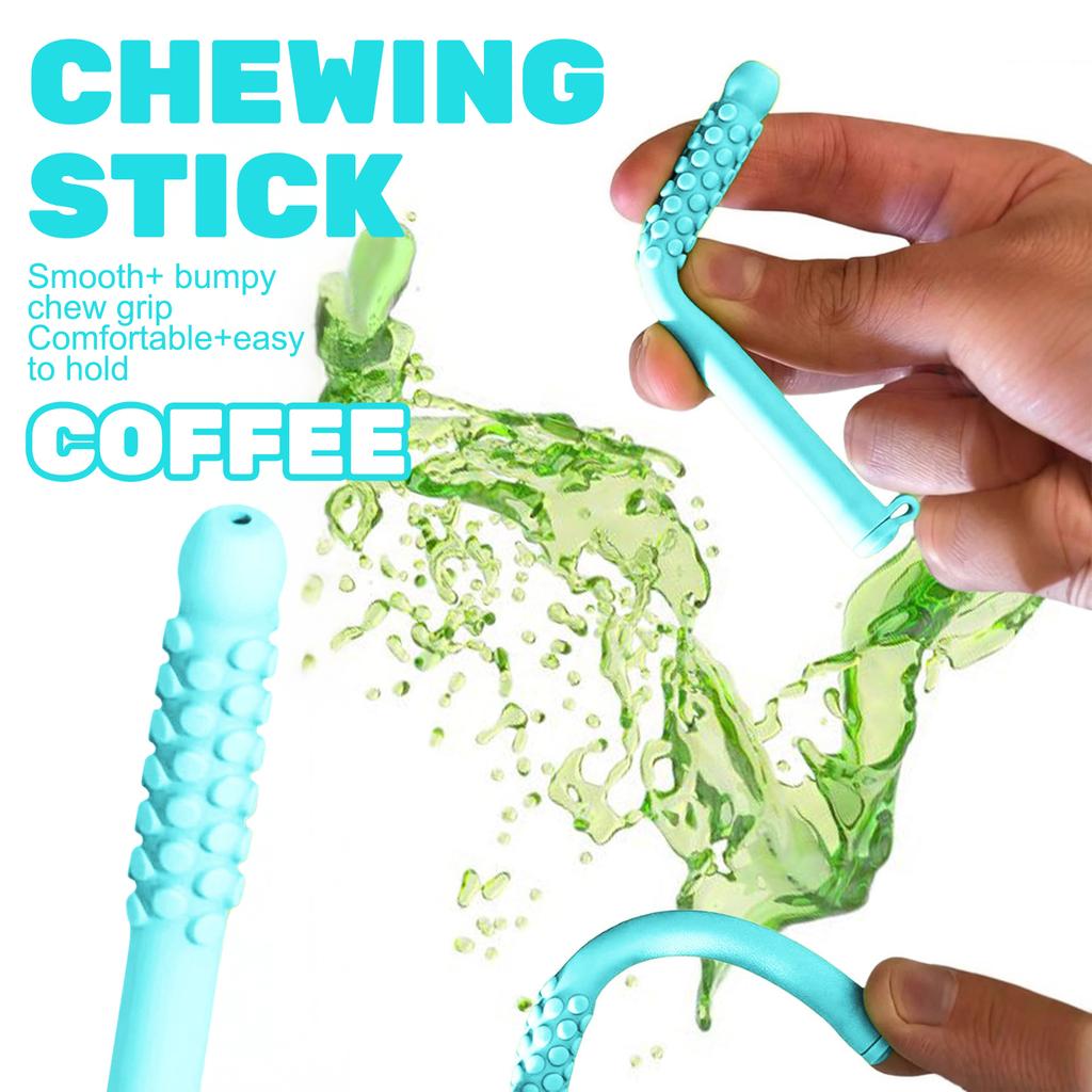 Essential Oil Diffuser Chewing Stick Silicone Chewable Stick Aromatherapy Breathing Relief for Adults Kids Anxiety Stress