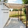 DIY Installations Outdoor Projects 2 Pcs Pergola Post Bracket Flange Base For Posts Versatile Outdoor Applications