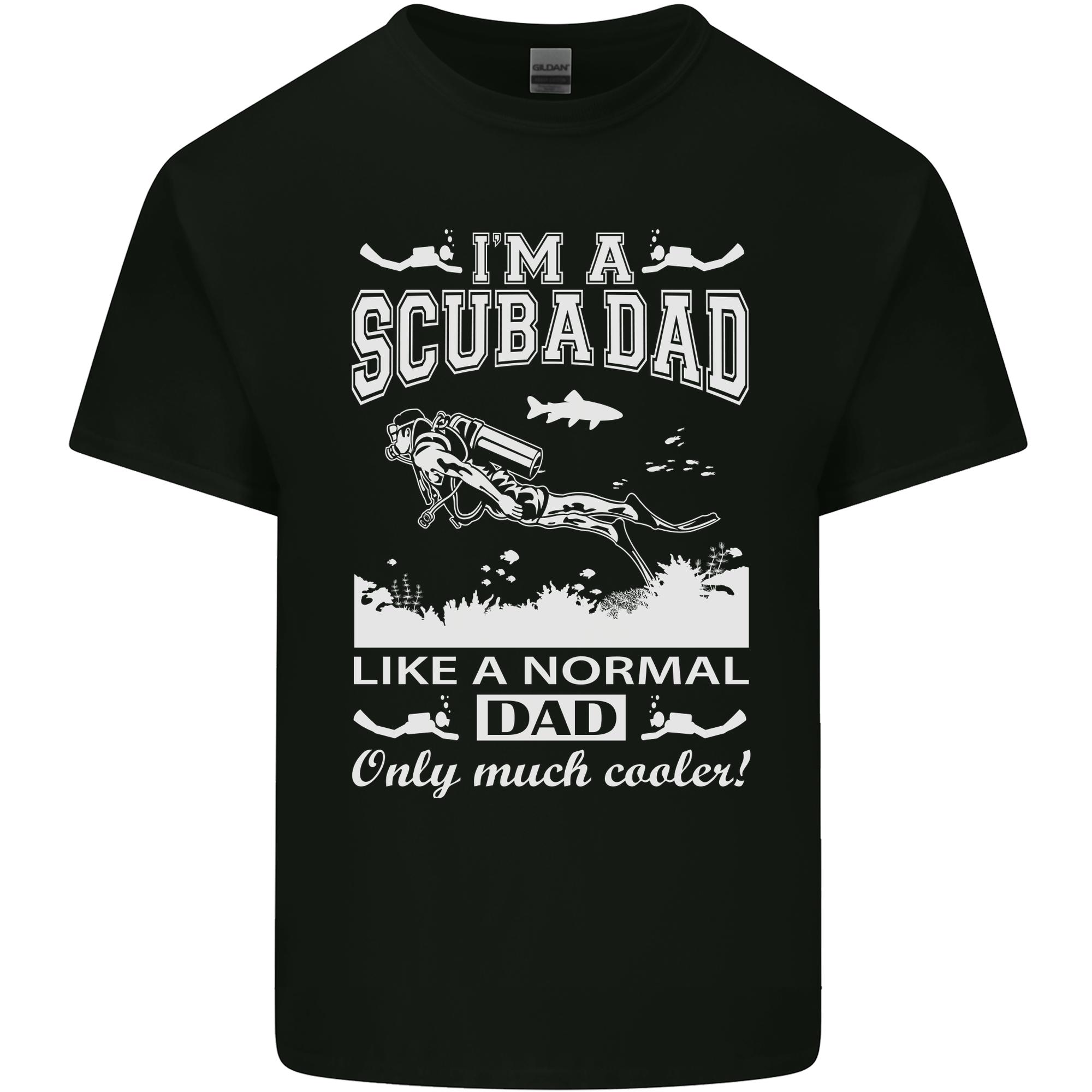 Im a Scuba Diving Dad Fathers Day Diver Unisexs Light Cotton TShirt S