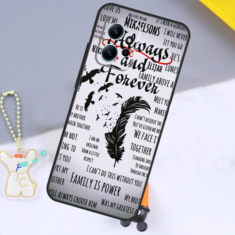 Always and Forever Vampire Diaries For Xiaomi Redmi 12 9C 10C 12C 13C Case For Redmi Note 12 Pro 11 8 9 10 Pro 9S 10S 11S 12S
