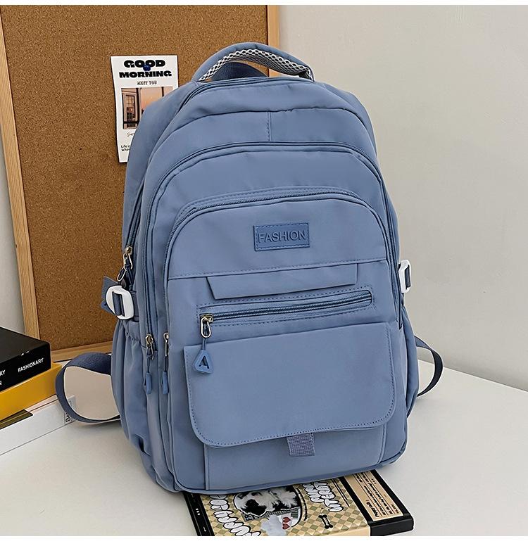 Schoolbag11 New Schoolbag Backpack Female Japanese Ins College Wind Large Capacity Junior High School Student Schoolbag Computer Bag