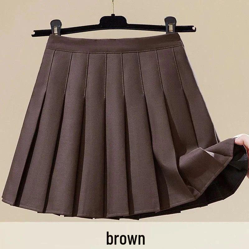 

Элегантный женский корейский костюм-тройка Осень/Зима 2025: Универсальная майка, свободный кардиган и стройнящая плиссированная юбка S [Recommended for 40-45 kg]