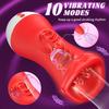 Automatic Male Deep Throat Blowjob Cup Vibrator Male Penis Training Cup Glans Stimulation Exercise Masturbators Sex Toys for Men