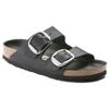 Birkenstock Arizona Big Buckle Oiled Leather Narrow Black Men Sneakers 1011075