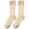 Coral Velvet Socks for Women Autumn Winter Extra Thick Warm Mid-tube Floor Socks Wool Circle Plus Velvet Sleeping Month Sleeping Socks