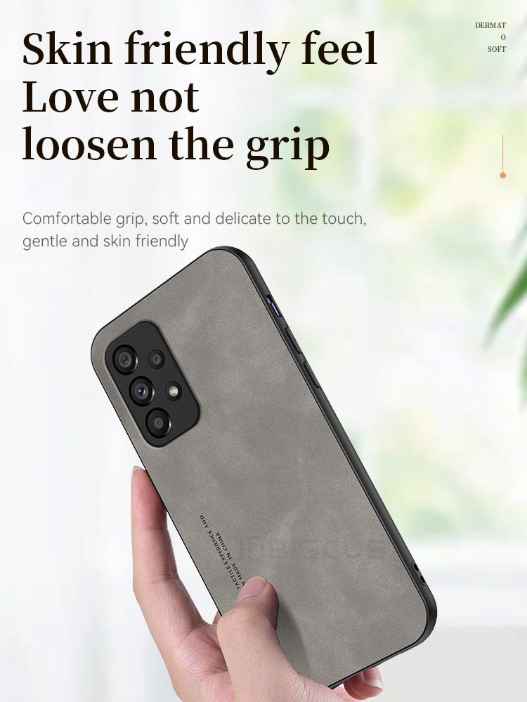 Sheepskin Leather Case For Samsung Galaxy A53 A33 A72 A03 A50 A20 A30 A31 A51 A71 A11 A22 A21S Luxury Shockproof Slim Soft Cover