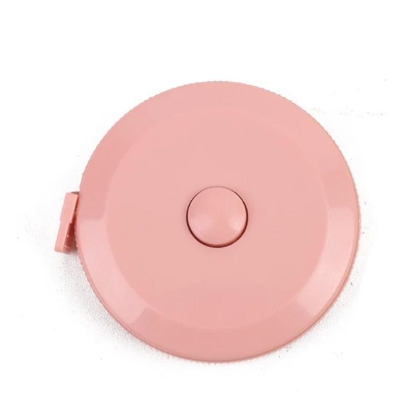2PCS 1.5m Small Tape Measure Portable Student Soft Leather Three Measurement Clothes Automatic Recycling