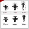 100PCS Assorted Retainers for Toyota/Lexus Engine Under Cover Push Fasteners