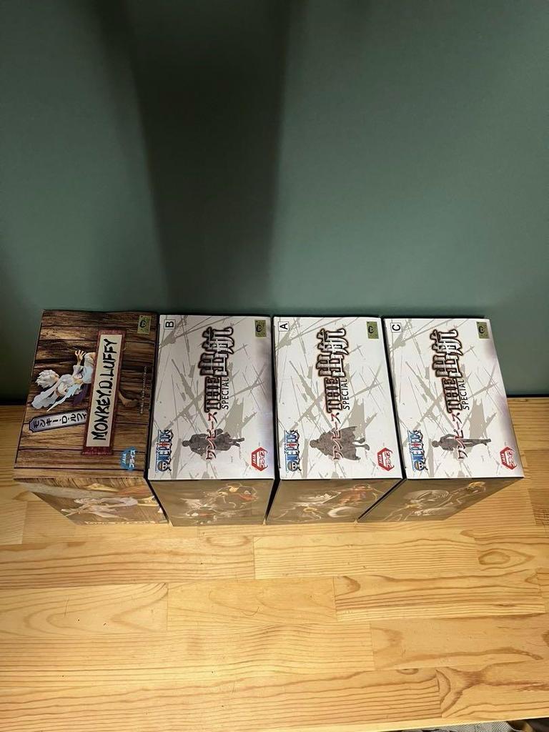 [USED] One Piece Departure Luffy Zoro Sanji Nikaluffi Bulk Sale