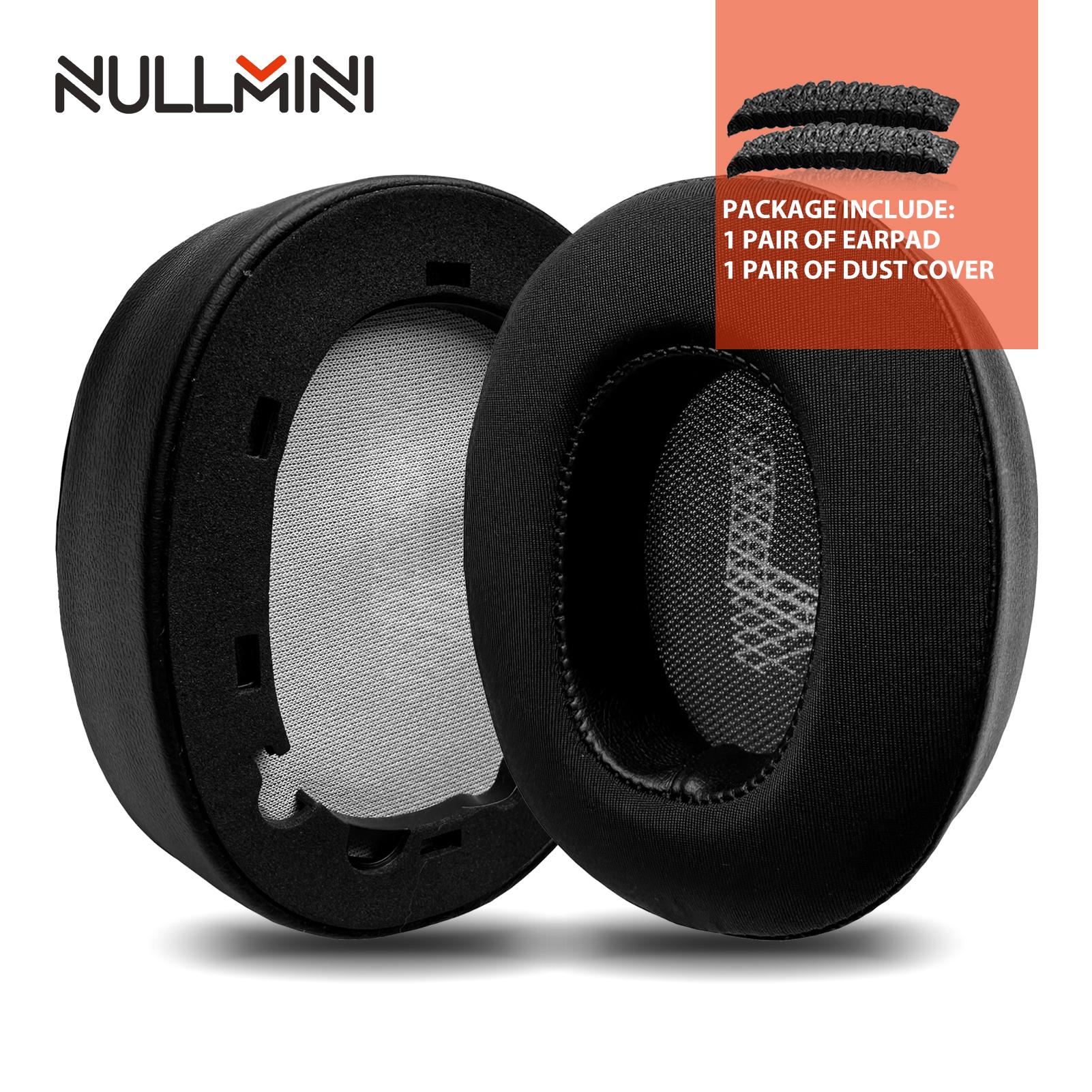 Nullmini Replacement Earpads for JBL E65BTNC Live 650BTNC 660BTNC Duet NC Headphones Headband Cooling Gel Ear Pads Cushion
