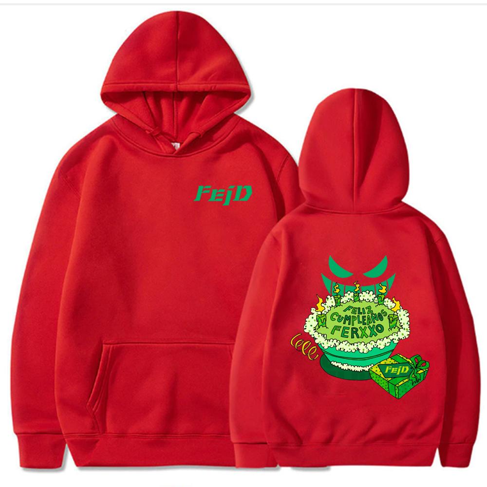 Všechno nejlepší k narozeninám Ferxxo 2023 Tour Mikiny Mikina s kapucí Hudební album Si No Me Dice Mor No Lo Quiero Svetr Feid Fans