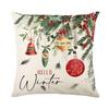 Christmas Pillowcases  Holiday Decorations  Living Room Sofa Cushion Covers  Bedroom Pillow Covers(Without Pillow Core)