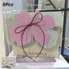 5Pcs Portable Flower Boxes Creative Pearl Chain Flower Arrangement Handbag Mother's Day Wedding Party Floral Wrapping Supplies