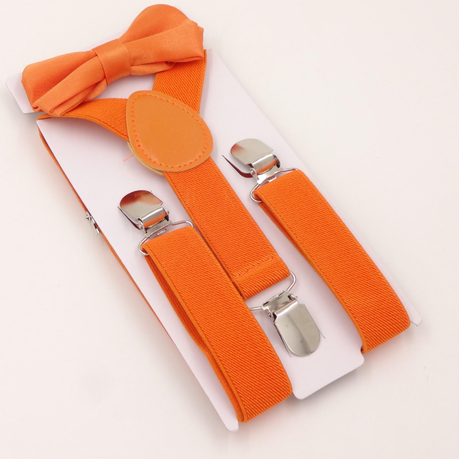 

Children s Fashion Suspenders Set: Trendy Suspenders and Bow Tie for Kids Performances 65 cm