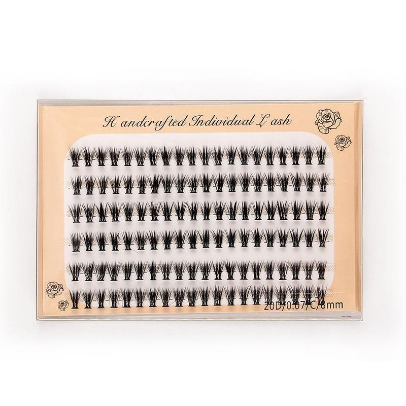Lashie - Natural Wispy Cluster False Eyelash Extensions