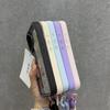 Shining Bling Diamond Transparent Phone Case For iPhone 16 16E 15 14 13 12 11 Pro Max 16Plus 16Pro With Wristband Lanyard Cover