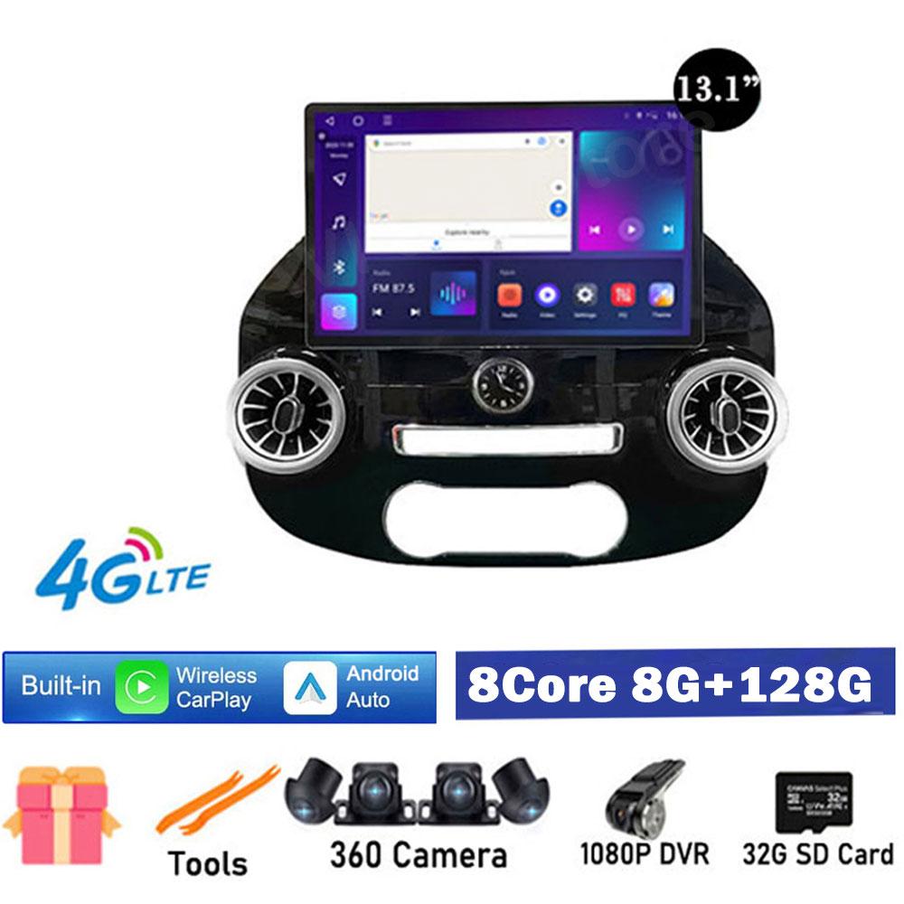 13.1" Screen Android 14 Car Radio For Benz Vito W447 2014 - 2021 DSP Car Video Carplay Player Stereo Receiver GPS Navigation
