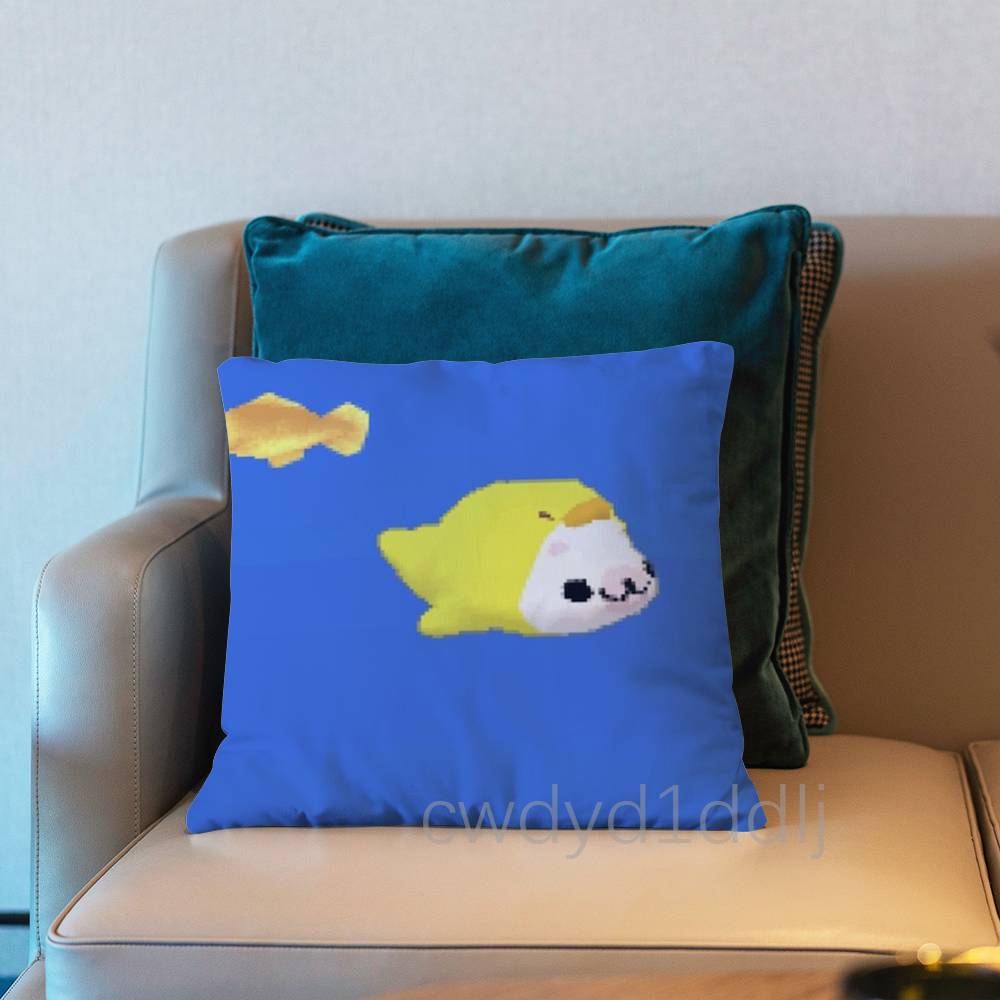 CUTE MMamegoma Seal Meme Pillowcases Cute Funny Pillow Case For Wedding Party Home Decor Comfy Pillow Cover