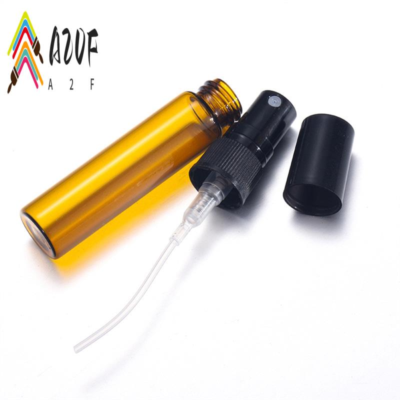 A20F-40Pcs Spray Bottles Small Cosmetic Atomizer Perfume Bottles Atomizing Spray Container Glass Spray Bottle For Travel