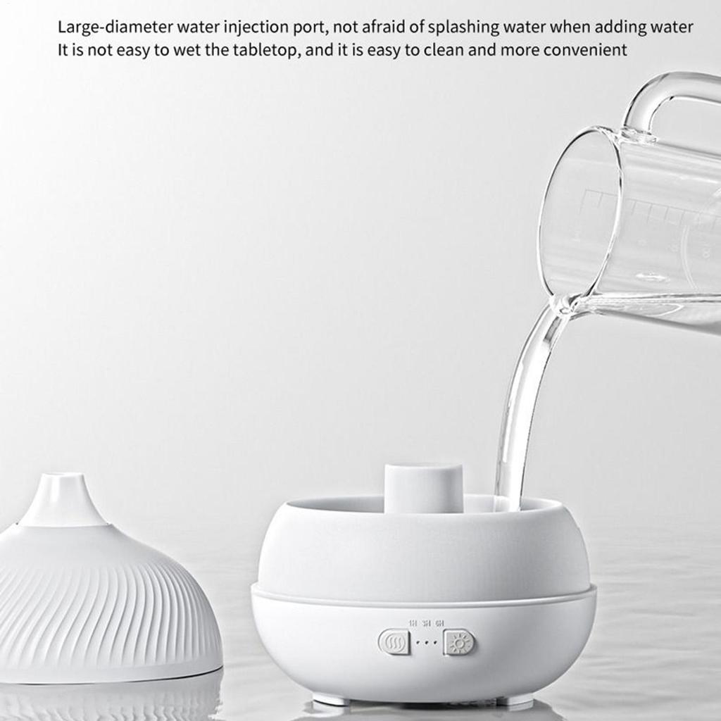 Elektrischer Aroma-Diffusor mit Abschaltautomatik 180 ml mit Timer Heim-Luftbefeuchter Elektrischer Aroma-Diffusor für Wohnzimmer Kamin Schreibtisch Hotel