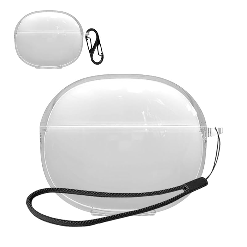 

For Edifier R1 case [HVUYAL] transparent lightweight TPU material Charging compatible Leave it on Equipped with a hook to prevent loss Scratch