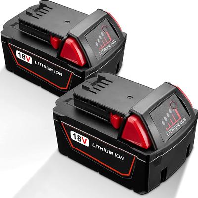 18v 6 .0ah Lithium Ion Batteries For Milwaukee M18 Battery 48 -11 -1850 48 -11 -1862 48 -11 -1840 48 -11 -1828 48 -11 -1815 Power Tools