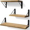 Modern Wall Mounted Floating Shelves Sturdy Versatile Wall Shelf Save Space Storage Rack Wall Decor