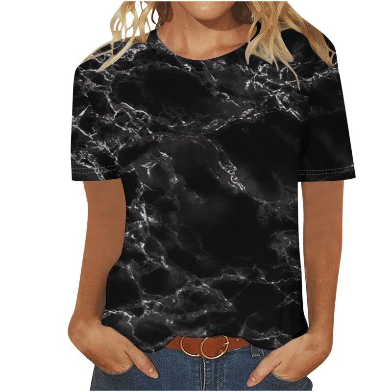 3D Printed Women's T-shirt From Magma Trend Fissure Fashion Shirt