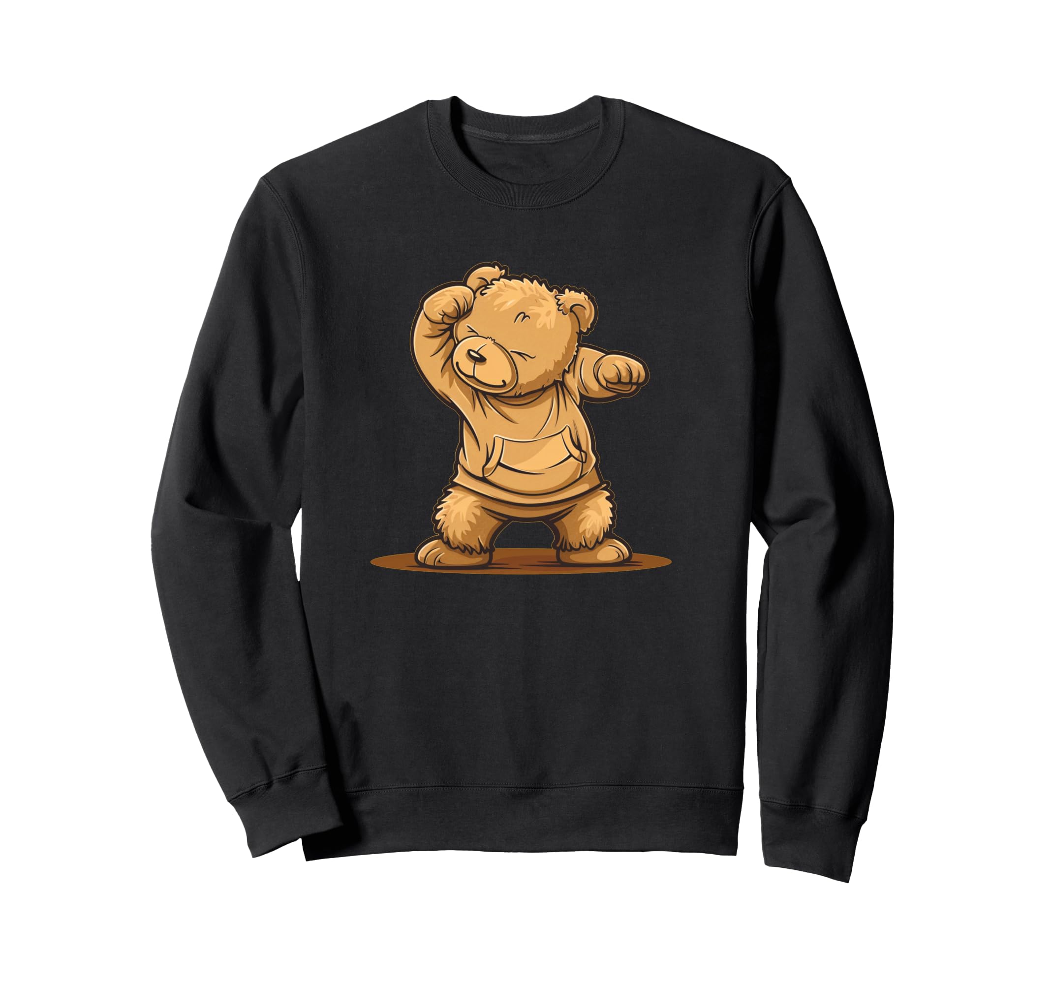 

Dancing Teddy Bear Sweater for Bear Lovers чёрный
