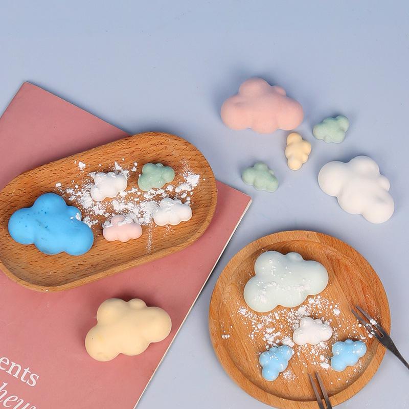 DIY 36 Cavities Clouds Baking Mold Reusable Candy Jelly Mold Fondant Mousse Cake Chocolate Pudding Kitchen Tools Accessories