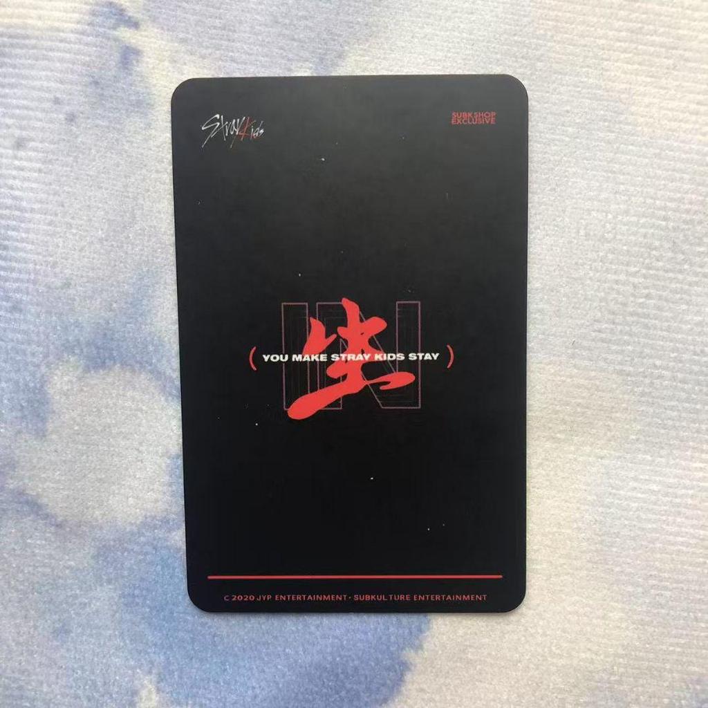 [USED] StrayKids Felix in Live Subk Limited Bonus Trading Card