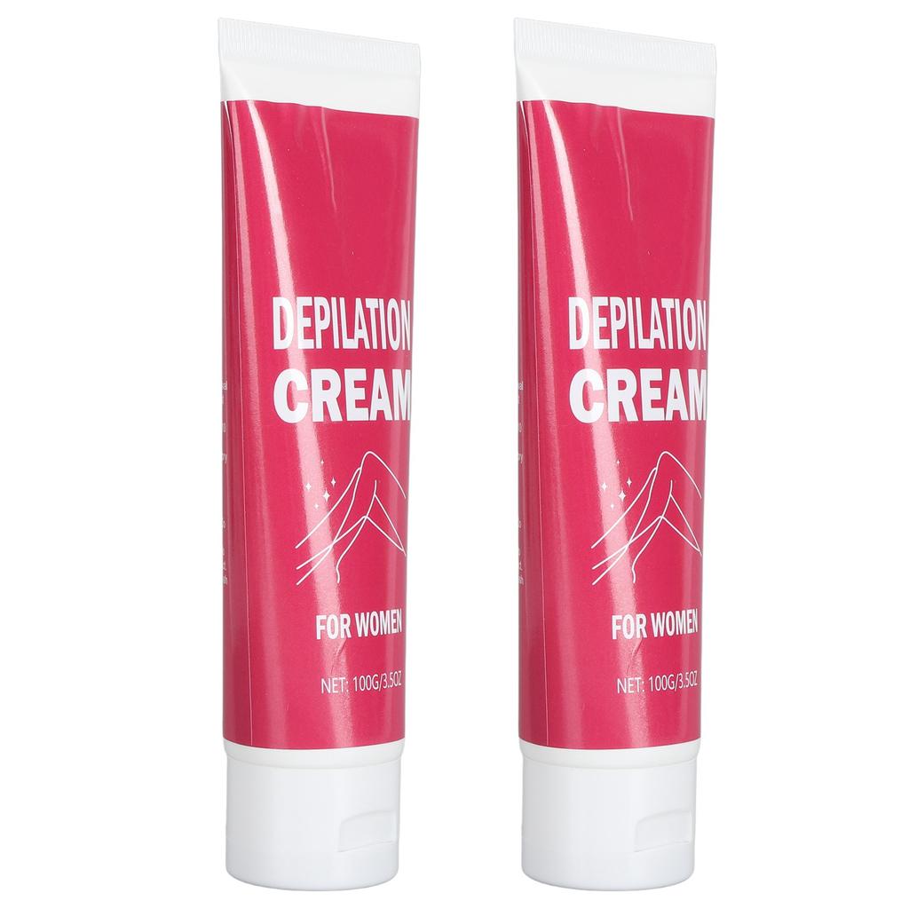 2pcs 100g Women Hair Removal Cream Gentle Moisturizing Full Body Underarm Hair Removal Cream for